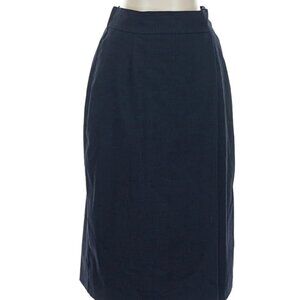 Uniqlo Pencil Skirt-Navy